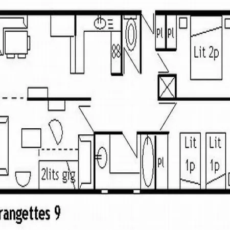 Les Grangettes Appartement Méribel